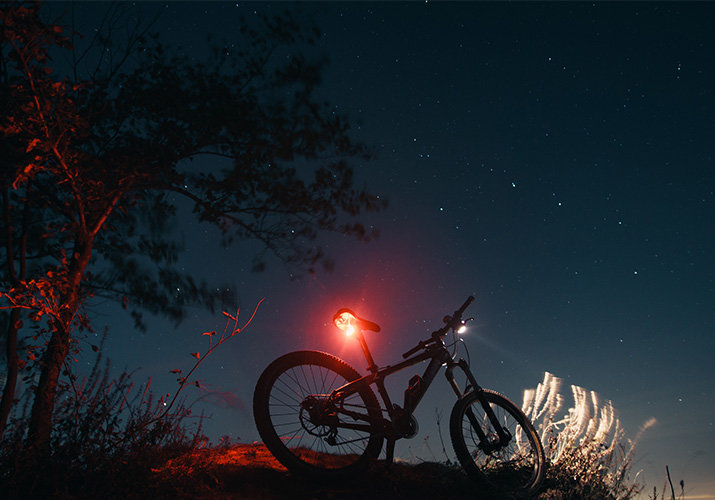 Kerékpározás a sötétben