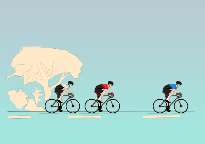 JELZÉSEK A CSOPORTOS KERÉKPÁROZÁS SORÁN