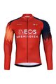 BONAVELO Kerékpáros téli szett - INEOS 2024 WINTER - kék/fekete/piros