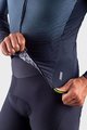 ALÉ Hosszú ujjú kerékpáros mez - R-EV1 CLIMA PROTECTION 2.0 VELOCITY WIND G+ - szürke/fekete