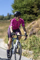 ALÉ Rövid ujjú kerékpáros mez - PAPILLON PR-E - rózsaszín