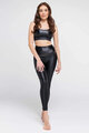 ATHLEEYA legging - FASHION SHINE - fekete