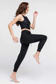 ATHLEEYA legging - URBAN - fekete