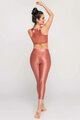 ATHLEEYA legging - DANCE SHINE - bronz
