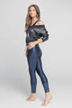 ATHLEEYA legging - COFFEE SHINE - kék