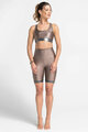 ATHLEEYA legging - COFFEE BIKER SHINE - bézs