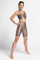 ATHLEEYA legging - COFFEE BIKER SHINE - bézs