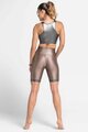 ATHLEEYA legging - COFFEE BIKER SHINE - bézs