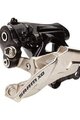 SRAM  X-0 2x10 S3 39T - ezüst/fekete