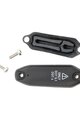 SRAM karjavító készlet - DISC BRAKE LEVER RESERVOIR CAP KIT - fekete