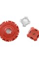 SRAM féknyereg javítókészlet - DISC BRAKE CALIPER PAD ADJUSTER KNOB KIT BB7 2008-2016 - piros