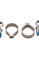 SRAM foglalat - SHIFTER CLAMP KIT RED - ezüst