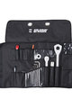 UNIOR szerszámkészlet - PRO TOOL ROLL SET - fekete/ezüst