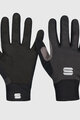 SPORTFUL Kerékpáros kesztyű hosszú ujjal - KIDS SOFTSHELL - fekete