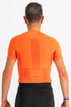 SPORTFUL Rövid ujjú kerékpáros póló - 2ND SKIN - narancssárga