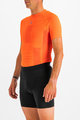 SPORTFUL Rövid ujjú kerékpáros póló - 2ND SKIN - narancssárga