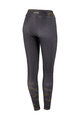 SPORTFUL Kerékpáros legging - DORO RYTHMO - fekete/sárga