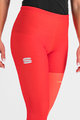 SPORTFUL Kerékpáros legging - APEX - piros