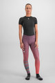 SPORTFUL Kerékpáros legging - APEX - lila/rózsaszín