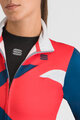 SPORTFUL Hosszú ujjú kerékpáros mez - SQUADRA W - piros/kék