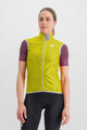 SPORTFUL Kerékpáros mellény - HOT PACK EASYLIGHT W - sárga