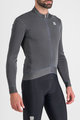 SPORTFUL Hosszú ujjú kerékpáros mez - MONOCROM THERMAL - antracit