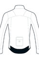 SPORTFUL Kerékpáros vízálló esőkabát - HOT PACK NORAIN - fehér