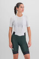 SPORTFUL Rövid kerékpáros nadrág kantárral - SUPERGIARA W - zöld