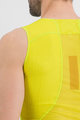 SPORTFUL Rövid ujjú kerékpáros póló - PRO BASELAYER - sárga