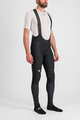 SPORTFUL Hosszú kerékpáros nadrág kantárral - TOTAL COMFORT - fekete