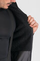 SPORTFUL Kerékpáros dzseki béléssel - TOTAL COMFORT - fekete