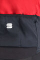 SPORTFUL Kerékpáros dzseki béléssel - TOTAL COMFORT - piros/fekete