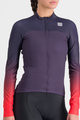 SPORTFUL Hosszú ujjú kerékpáros mez - BODYFIT PRO THERMAL - piros/kék