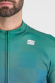 SPORTFUL Hosszú ujjú kerékpáros mez - ROCKET THERMAL - zöld/lila