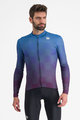 SPORTFUL Hosszú ujjú kerékpáros mez - ROCKET THERMAL - kék/lila