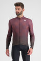 SPORTFUL Hosszú ujjú kerékpáros mez - ROCKET THERMAL - lila