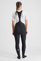 SPORTFUL Hosszú kerékpáros nadrág kantárral - BODYFIT PRO W - fekete