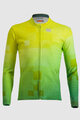 SPORTFUL Hosszú ujjú kerékpáros mez - KID THERMAL - sárga/zöld