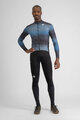 SPORTFUL Hosszú ujjú kerékpáros mez - FLOW SUPERGIARA THERMAL - kék