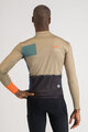 SPORTFUL Hosszú ujjú kerékpáros mez - BREAKOUT SUPERGIARA THERMAL - zöld/kék/narancssárga