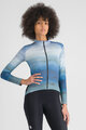 SPORTFUL Hosszú ujjú kerékpáros mez - FLOW SUPERGIARA THERMAL W - kék