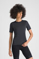SPORTFUL Rövid ujjú kerékpáros póló - SUPERGIARA W - fekete