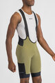 SPORTFUL Rövid kerékpáros nadrág kantárral - SUPERGIARA 2 - zöld