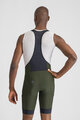 SPORTFUL Rövid kerékpáros nadrág kantárral - GIARA 2 - zöld