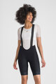 SPORTFUL Rövid kerékpáros nadrág kantárral - SUPERGIARA 2 W - fekete