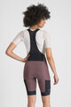 SPORTFUL Rövid kerékpáros nadrág kantárral - SUPERGIARA 2 W - lila