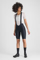 SPORTFUL Rövid kerékpáros nadrág kantárral - GIARA 2 W - fekete