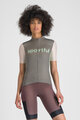 SPORTFUL Rövid ujjú kerékpáros mez - SUPERGIARA LOGO W - szürke/rózsaszín