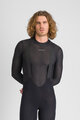 SPORTFUL Hosszú ujjú kerékpáros póló - WINTER LAYER - fekete
