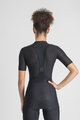 SPORTFUL Rövid ujjú kerékpáros póló - WINTER LAYER W - fekete